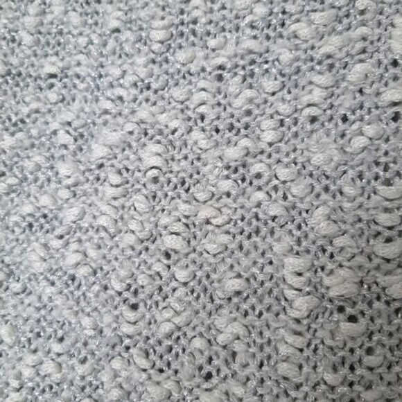 RICKI'S Cable Knit Cowl Neck Sweater Top Grey Sz S - Picture 8 of 8